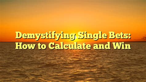 Demystifying Lucky Bets: An In.